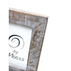 Ramka z drewna egzotycznego Szara 14x20cm